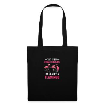 Flamingo Costume Tropical Animal Gift Flamingo - Tote Bag - black - Front