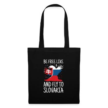 Slovakia Flag Vintage Slovak Flag Home - Tote Bag - black - Front