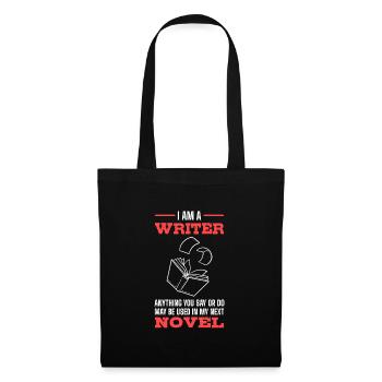 Author - Tote Bag - black - Front