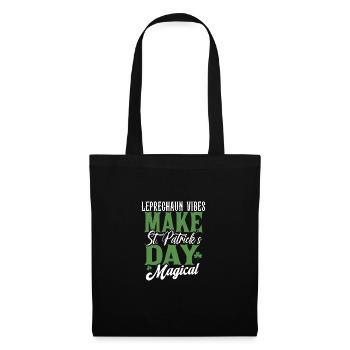 Leprechaun Vibes Make St Patrick's Day Magical - Tote Bag - black - Front