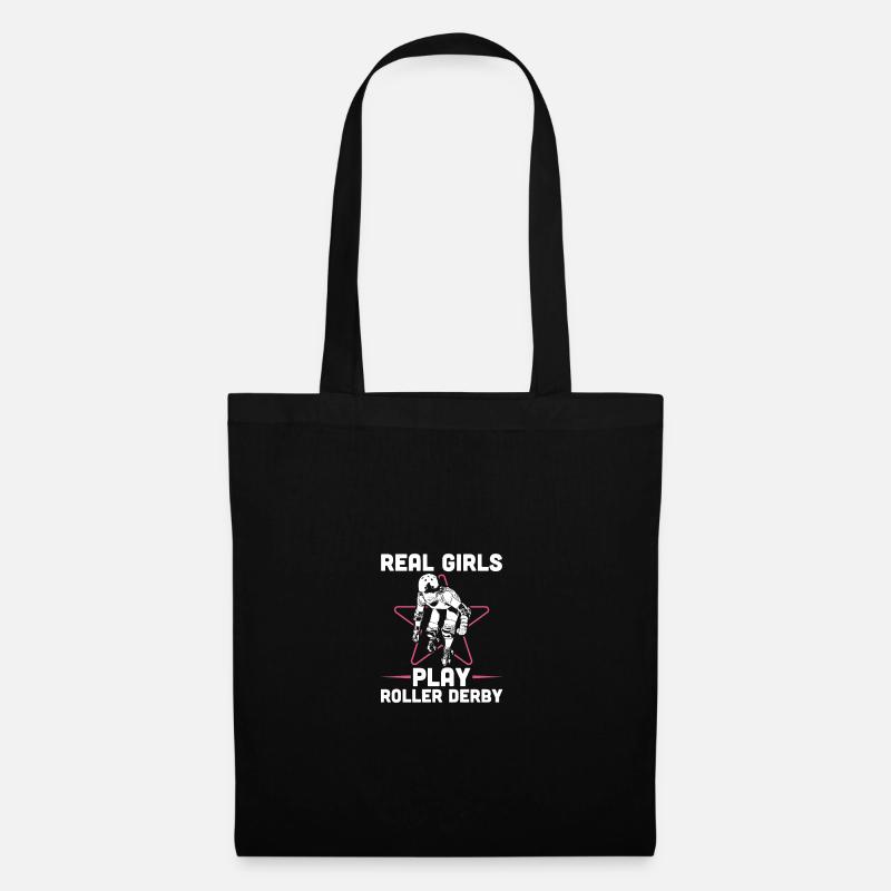 Roller derby - Sac en tissu - noir