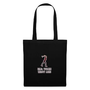 Axe throw axe throwing - Tote Bag - black - Front