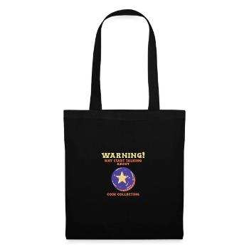 Pièces collecteurs de pièces Numismatique - Sac en tissu - noir - Devant