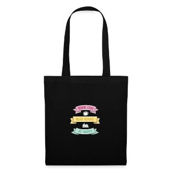 Chai Latte Tee trinken Teetrinker - Stoffbeutel - Schwarz - Vorne