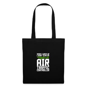 Air Traffic Controller Airport Tower - Tote Bag - black - Front
