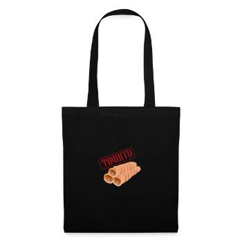 Taquito Mexican Food Tacos - Tote Bag - black - Front