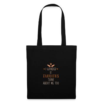 Taquito Mexican Food Tacos - Tote Bag - black - Front
