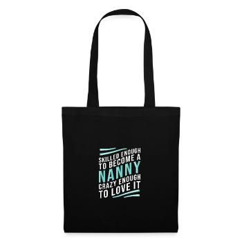 Nanny Babysitter Childminder - Tote Bag - black - Front