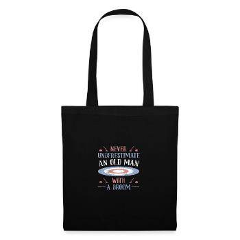 Curling - Sac en tissu - noir - Devant