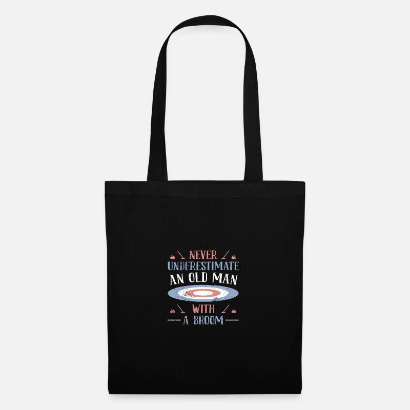 Curling - Tote Bag - black