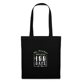 100 Days Of School - Tote Bag - black - Front