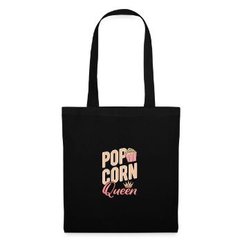 Popcorn - Stoffbeutel - Schwarz - Vorne