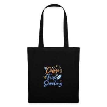 Tontaubenschießen - Stoffbeutel - Schwarz - Vorne