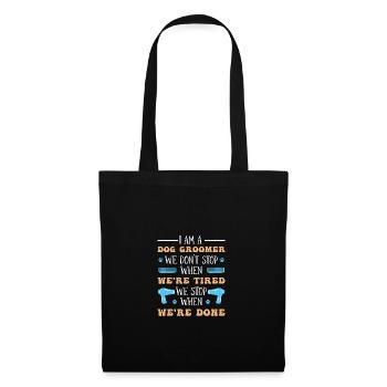 Toiletteur pour chiens Toiletteur pour chien - Sac en tissu - noir - Devant