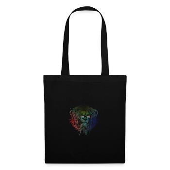 Afrique du Sud - Sac en tissu - noir - Devant