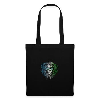 Ouzbékistan - Sac en tissu - noir - Devant