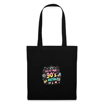 90s Theme Party 90s Costume - I love the 90s - Tote Bag - black - Front
