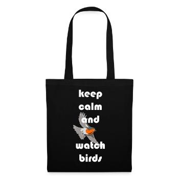 Bird Watching Birds Watching Birding Bird - Tote Bag - black - Front