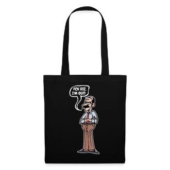 Retirement Farewell Statement Senior Leisure - Tote Bag - black - Front