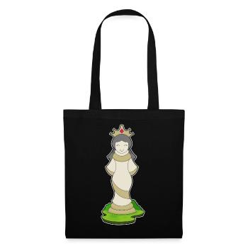 Chess Piece Queen Chess - Tote Bag - black - Front