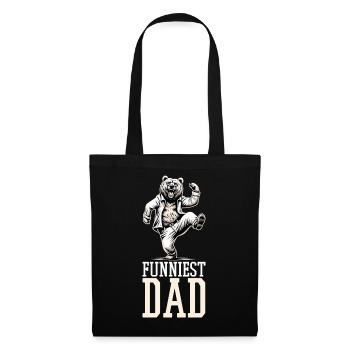 Funniest Father Dancing Bear Gift - Tote Bag - black - Front