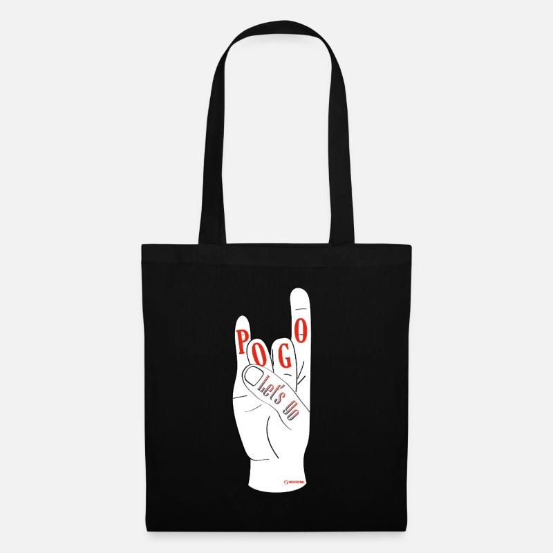 Let's Go Pogo - Tote Bag - black