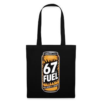 67 Fuel 100 Percent Pure Caffeine - Tote Bag - black - Front