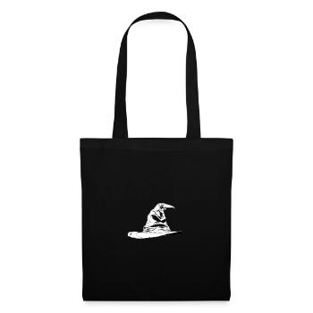 Chapeau parlant - Sac en tissu - noir - Devant