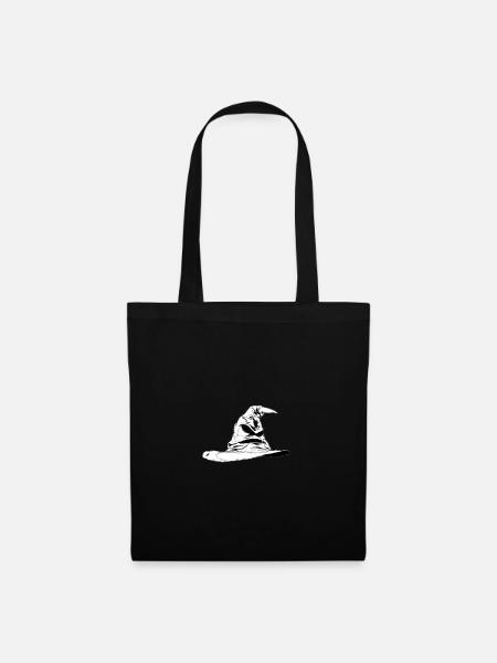 Talking hat - Tote Bag - black