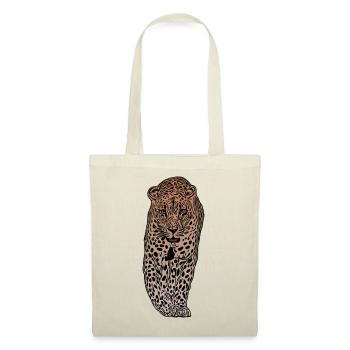 Léopard Afrique Animal Fauve - Sac en tissu - nature - Devant