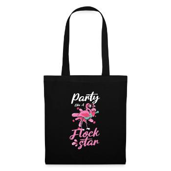 Pool Water Flamingo Sun - Tote Bag - black - Front