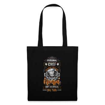 Marmite Cooking Chef - Sac en tissu - noir - Devant