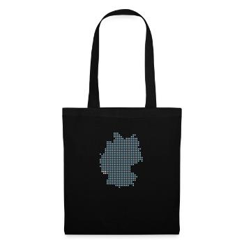 Sarre - Sarrebruck - Sac en tissu - noir - Devant