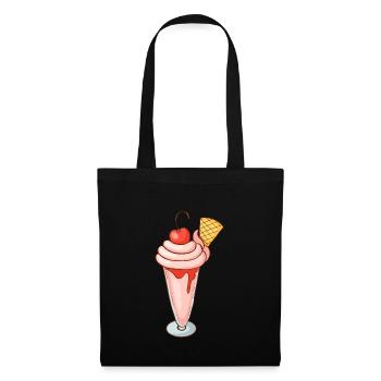 sundae - Tote Bag - black - Front