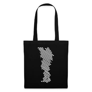 Randonneurs - (5) - Sac en tissu - noir - Devant