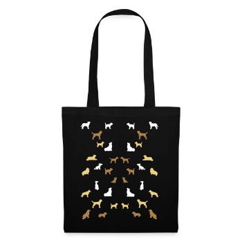 Balanced dogs - Tote Bag - black - Front