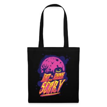 Halloween - Sac en tissu - noir - Devant