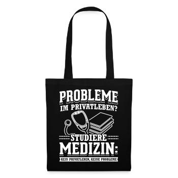 Privacy Study medicine - Tote Bag - black - Front