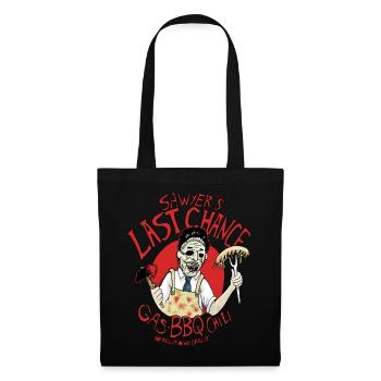 sawyer's bbq - Tote Bag - black - Front