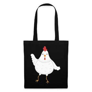 Chicken chickens - Tote Bag - black - Front