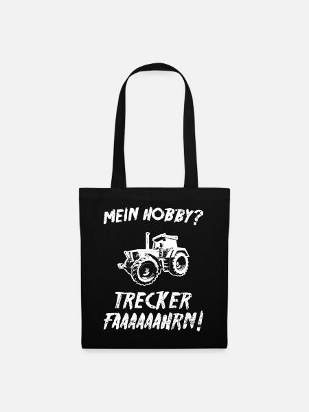 Trecker - Stoffbeutel - Schwarz