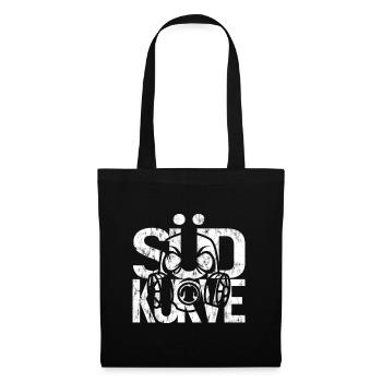 Südkurve - Fussball Fanshirt - Stoffbeutel - Schwarz - Vorne