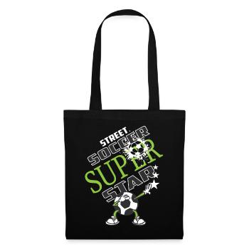 Football Star - Sac en tissu - noir - Devant