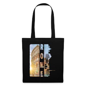 Rome Rome Italy City Skyline Home Love - Tote Bag - black - Front