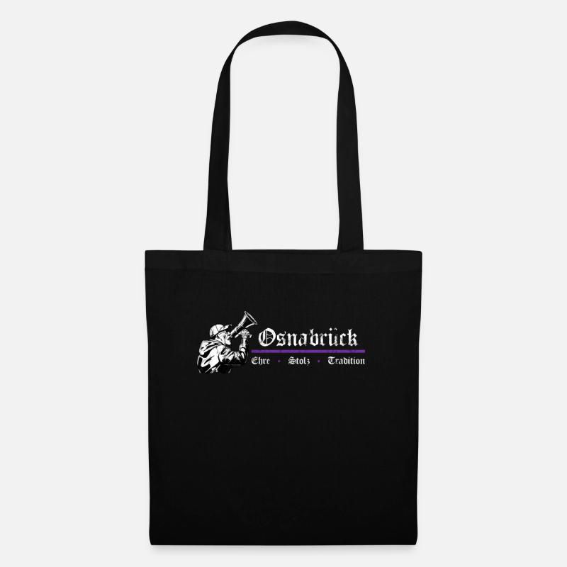 Osnabrück Ehre Stolz Tradition - Stoffbeutel - Schwarz