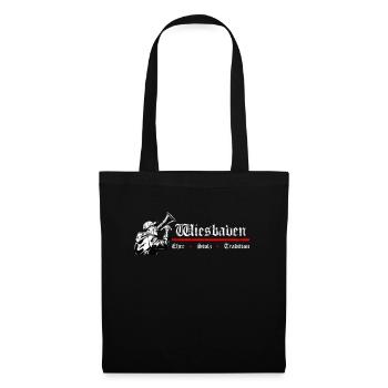 Wiesbaden Ehre Stolz Tradition - Stoffbeutel - Schwarz - Vorne