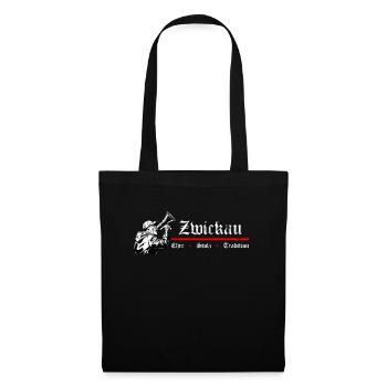 Zwickau Ehre Stolz Tradition - Stoffbeutel - Schwarz - Vorne