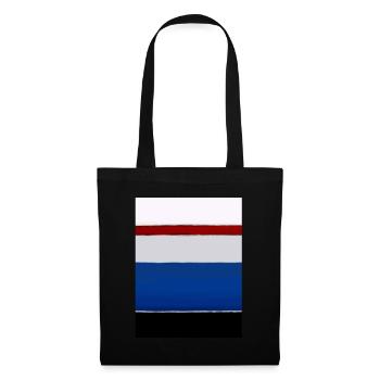 Le style Rothko en couleurs numériques - Sac en tissu - noir - Devant