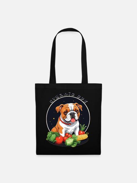 Bio Hund - Stoffbeutel - Schwarz