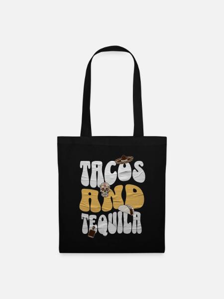 Taco - Stoffbeutel - Schwarz